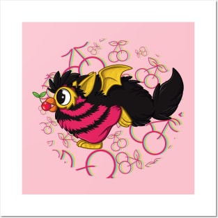 Dragon Furby cherry Posters and Art